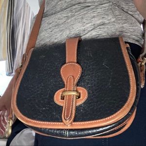 Vintage Dooney and Bourke leather mini crossbody